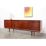 vintage 1960s gunni omann teak sideboard