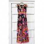 vintage 1960s maxi dress