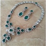 vintage 1960s napier necklace and earrings