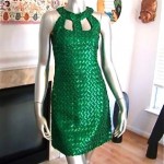 vintage 1960s sequin mini dress