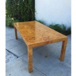 vintage 1970s milo baughman dining table