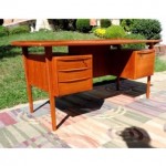 vintage 1972 peter lovig nielsen teak desk