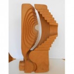 vintage brian willsher wood sculpture