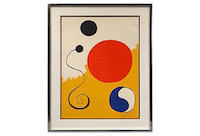 vintage calder lithograph