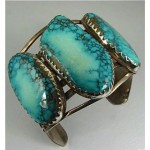 vintage carico lake turquoise bracelet