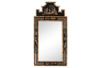 vintage chinoiserie mirror