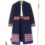 vintage domani knits dress and coat set