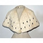 vintage ermine capelet