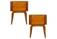 vintage french art deco side tables