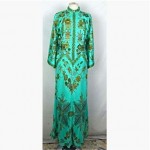 vintage henri d'origny maxi dress