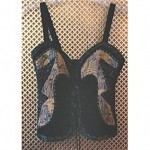 vintage koos van den akker corset top