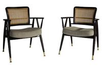 vintage mid-century italian armchairs