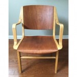 vintage peter hvidt ax lounge chair