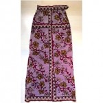 vintage pucci velvet maxi skirt