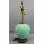 vintage stangl pottery lamp