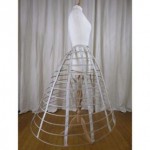 antique 1858 french hoop crinoline cage