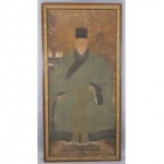 antique 18th century chinese portrait painting