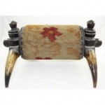 antique horn footstool