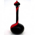 archimede seguso art glass decanter