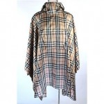 pre-owned burberry poncho