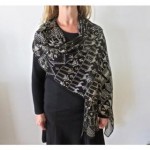 vintage 1920s assuit shawl