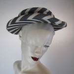 vintage 1940s schiaparelli couture hat