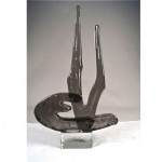 vintage 1970s livio seguso glass sculpture