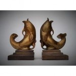 vintage art deco frankart bookends