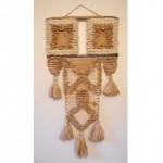 vintage don freedman fiber art wall hanging