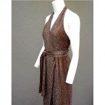 vintage geoffrey beene boutique lurex dress