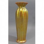 vintage large lundberg art glass vase