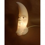 vintage man in the moon night light