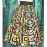 vintage mexican circle skirt