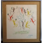 vintage picasso lithograph print