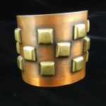 vintage rebajes copper brass bracelet