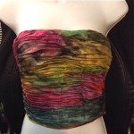 vintage ungaro silk bustier