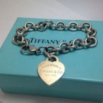 vintage tiffany sterling charm bracelet