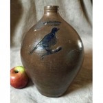 antique 1830s stoneware jug