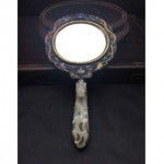 antique chinese jade mirror