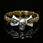 antique memento mori ring