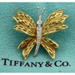 vintage 1920s tiffany brooch