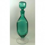 vintage 1950s blenko decanter