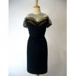 vintage 1950s peggy hunt lbd