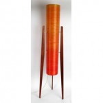 vintage 1960s floor lamp