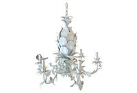 vintage 1960s italian tole pineapple chandelier