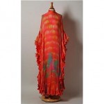 vintage 1970s hanae mori maxi dress