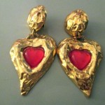 vintage 1980s edouard rambaud earrings