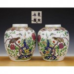 vintage 19th century chinese vases