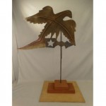 vintage american eagle weathervane