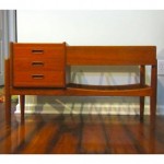 vintage arne wahl iversen teak console